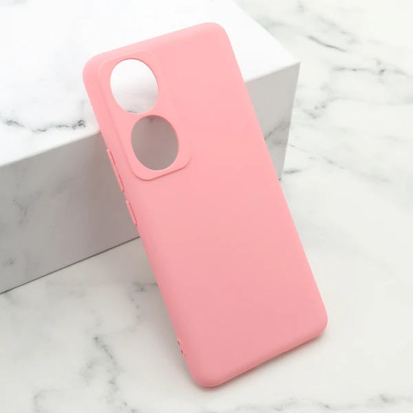 Futrola soft silicone za huawei honor 90 roze