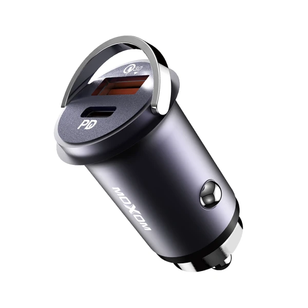 Auto punjac moxom mx-vc08 fast pd3.0+qc3.0 33w crni