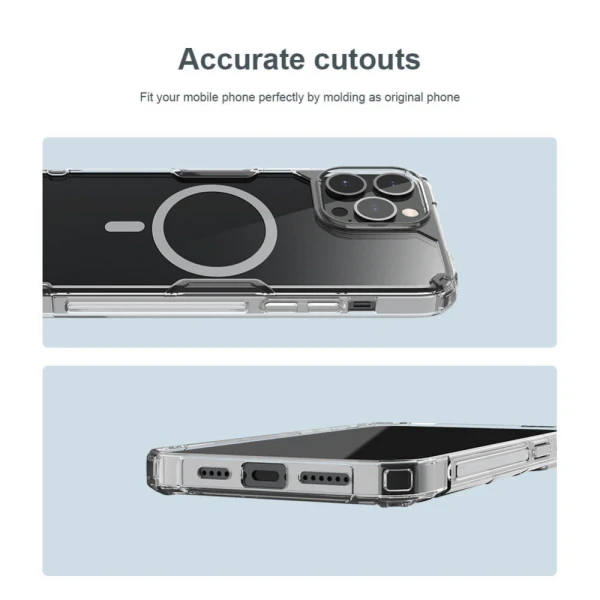 Torbica Nillkin Nature Pro Magnetic za iPhone 15 Plus 6.7 plava