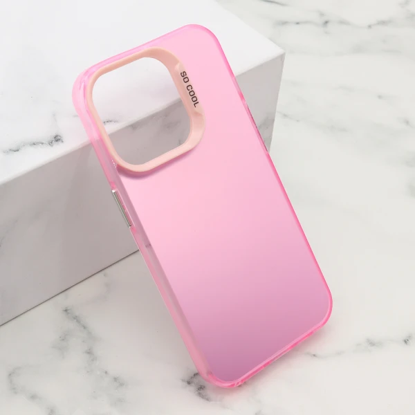 Futrola shine za iphone 15 pro (6.1) roze