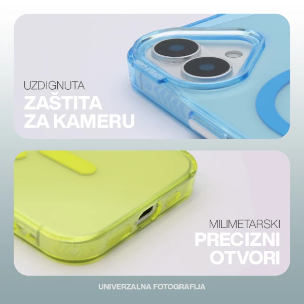 Futrola colorloop magsafe za iphone 15 pro (6.1) zlatna
