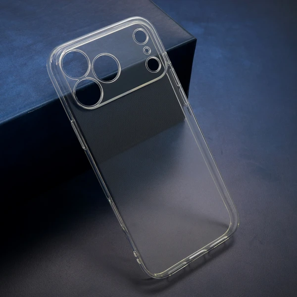 Futrola silikon clear strong za iphone 17 pro max (6.9) providna