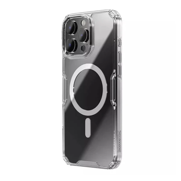 Futrola nillkin nature pro magnetic za iphone 16 pro max (6.9) bela