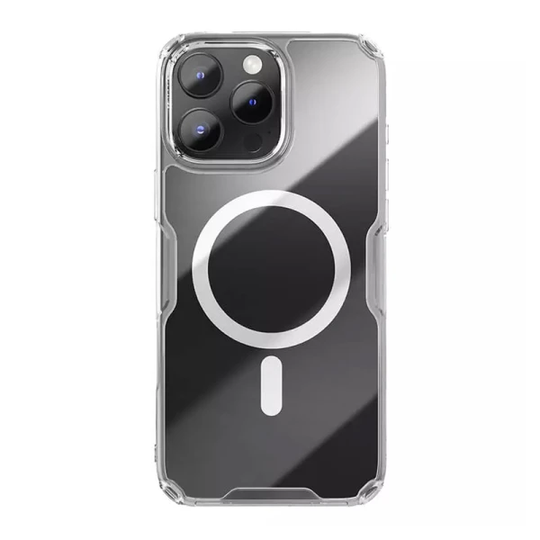 Futrola nillkin nature pro magnetic za iphone 16 pro max (6.9) bela