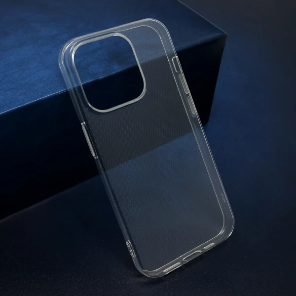 Futrola silikon clear strong za iphone 15 pro (6.1) providna