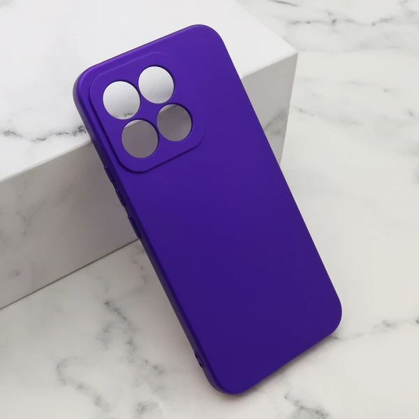 Futrola soft silicone za honor x8c ljubicasta