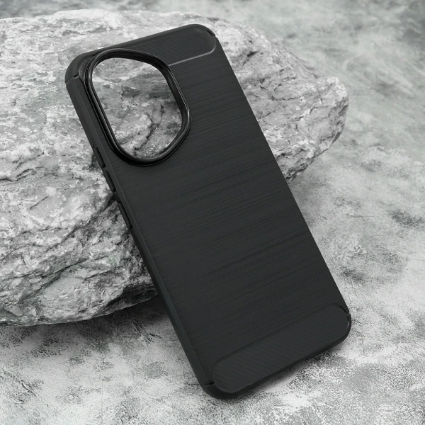 Futrola silikon brushed za honor 400 crna