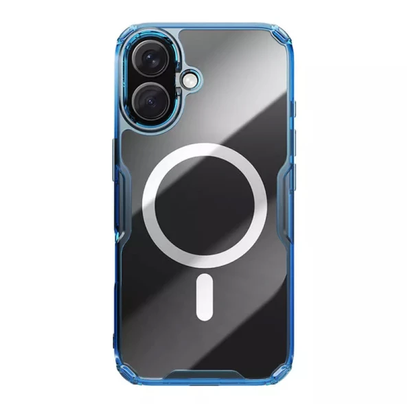 Futrola nillkin nature pro magnetic za iphone 16 (6.1) plava