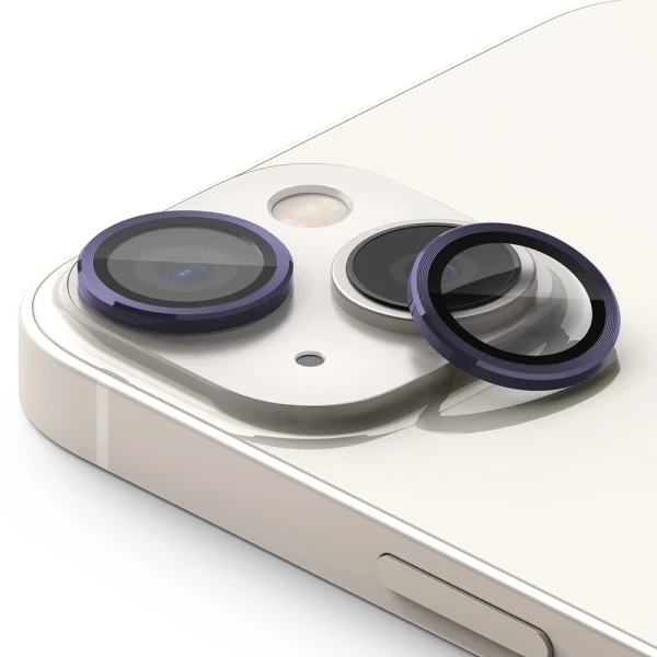 Folija za zastitu kamere ring za iphone 15 (6.1)/iphone 15 plus (6.7) ljubicasta
