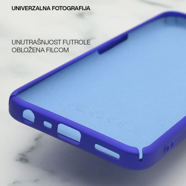 Futrola soft silicone za iphone 15 pro (6.1) plava