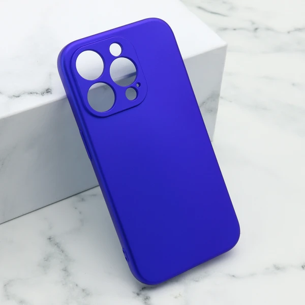 Futrola soft silicone za iphone 15 pro (6.1) plava