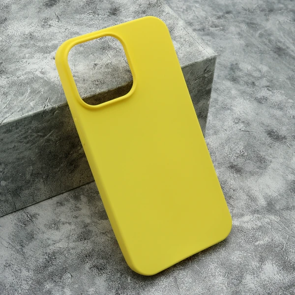 Futrola gentle color za iphone 15 pro max (6.7) zuta