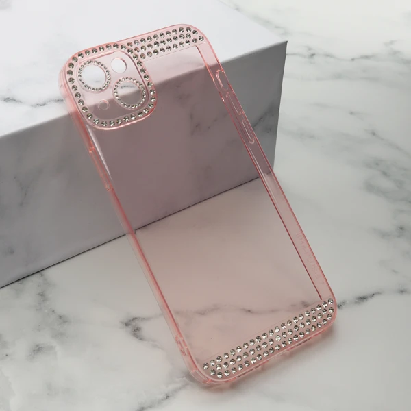 Futrola diamond side za iphone 14 plus (6.7) roze