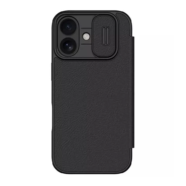 Futrola nillkin qin pro za iphone 17 (6.3) crna