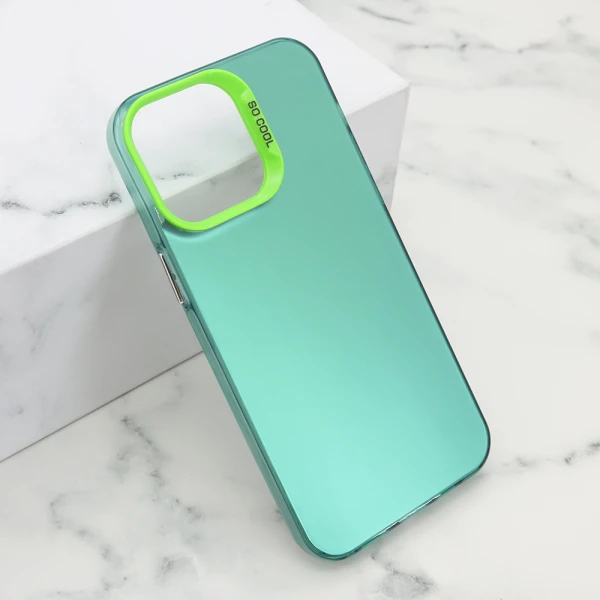 Futrola shine za iphone 14 pro max (6.7) zelena