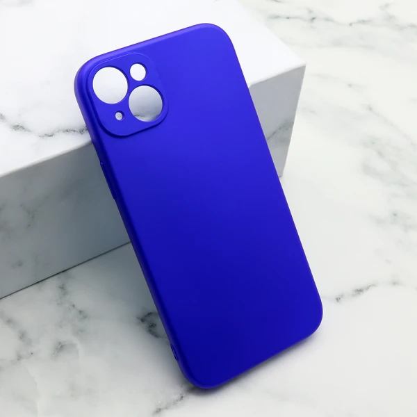 Futrola soft silicone za iphone 15 plus (6.7) plava