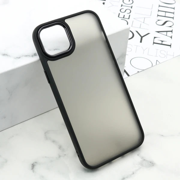 Futrola shining camera za iphone 15 plus (6.7) crna