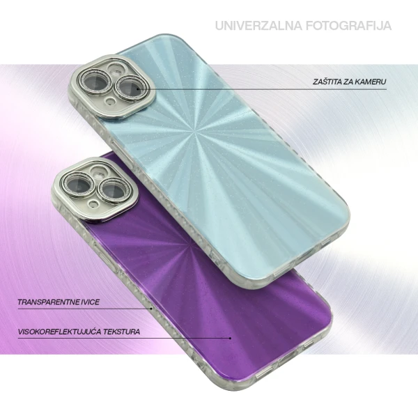 Futrola sparkling shine za iphone 12 pro (6.1) zlatna