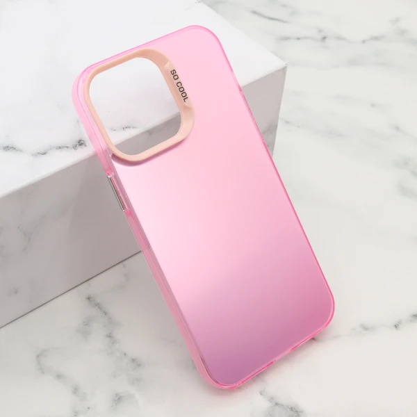 Futrola shine za iphone 14 pro max (6.7) roze