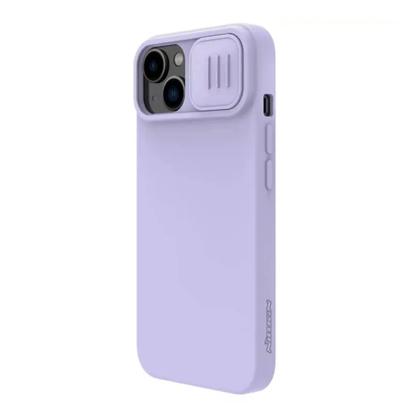 Futrola nillkin cam shield silky za iphone 15 plus (6.7) ljubicasta