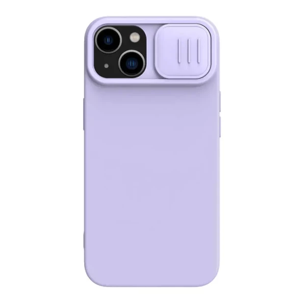 Futrola nillkin cam shield silky za iphone 15 plus (6.7) ljubicasta