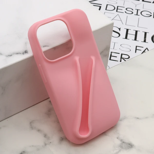 Futrola lipstick za iphone 15 pro (6.1) pink