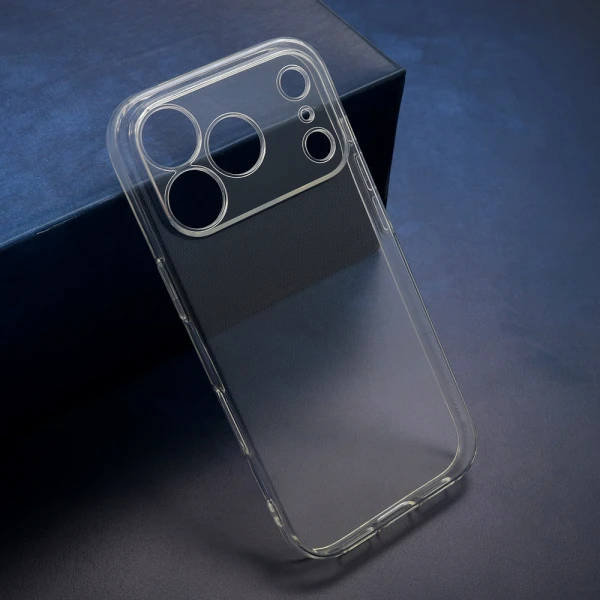 Futrola silikon clear strong za iphone 17 pro (6.3) providna