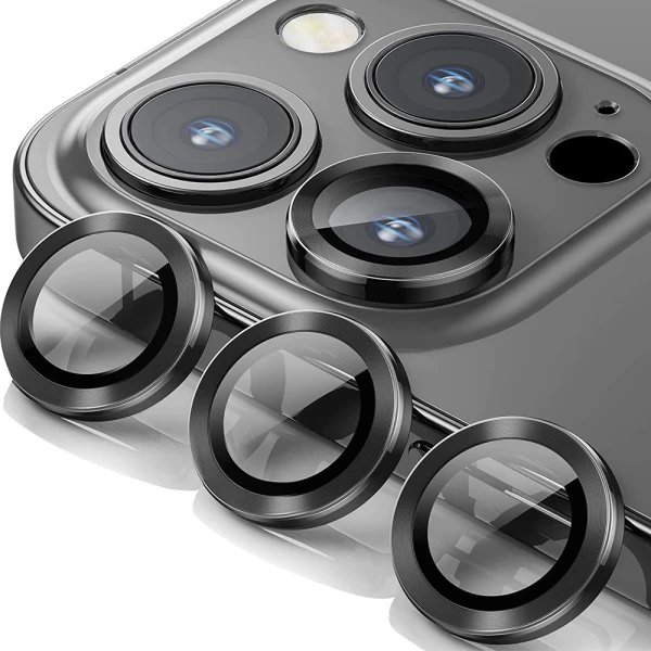 Folija za zastitu kamere ring za iphone 13 pro/13 pro max crna