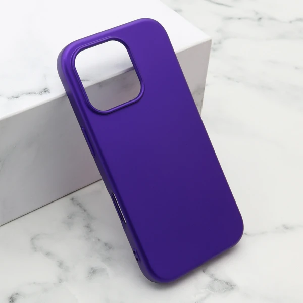 Futrola soft silicone za iphone 16 pro (6.3) ljubicasta