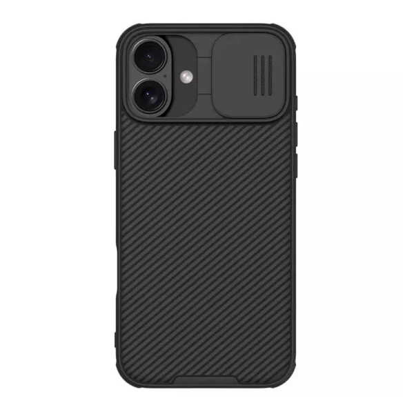 Futrola nillkin cam shield pro magnetic za iphone 17 (6.3) crna