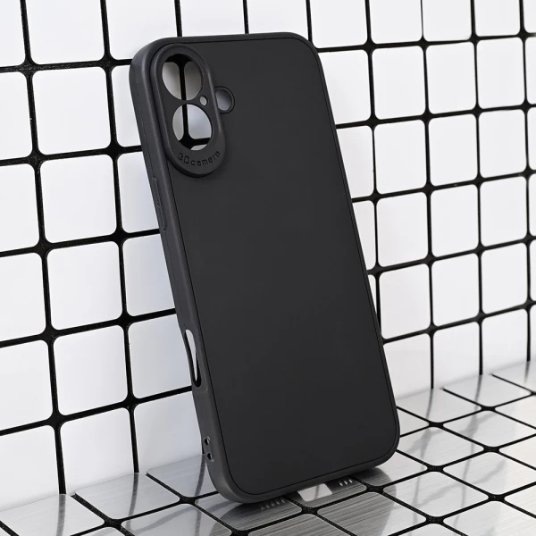Torbica 3D Camera za iPhone 16 Plus 6.7  crna