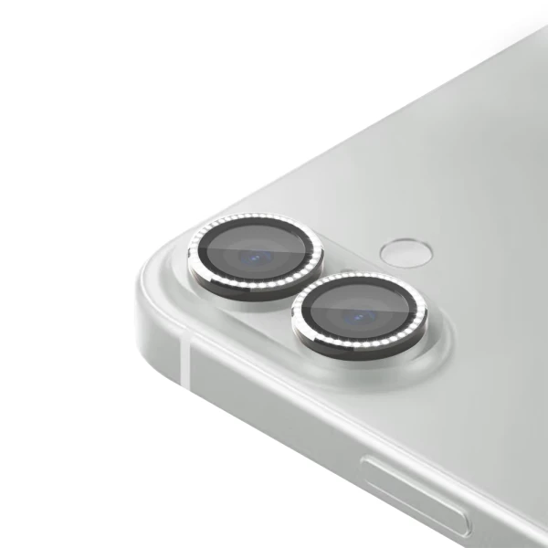 Folija za zastitu kamere diamond za iphone 16 (6.1)/16 plus (6.7) siva