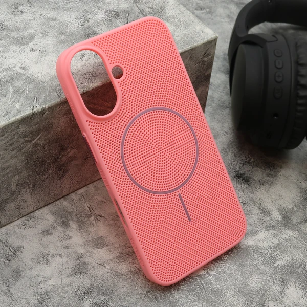 Futrola lume magsafe za iphone 16 (6.1) roze