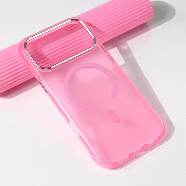 Torbica Magsafe Glow za iPhone 17 Pro Max 6.9 roze