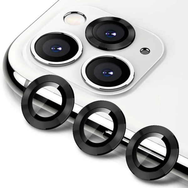 Folija za zastitu kamere ring za iphone 11 pro/11 pro max crna