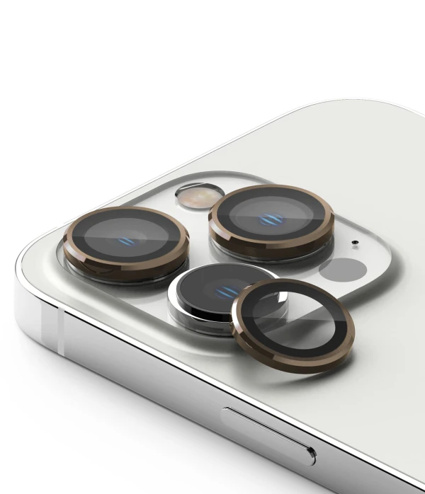 Folija za zastitu kamere ring za iphone 16 pro (6.3)/16 pro max (6.9) titanium brown