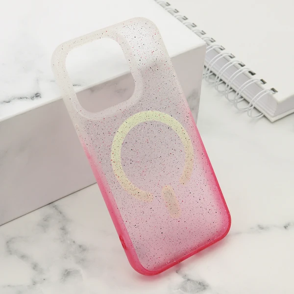 Futrola starlight magsafe za iphone 15 pro (6.1) roze