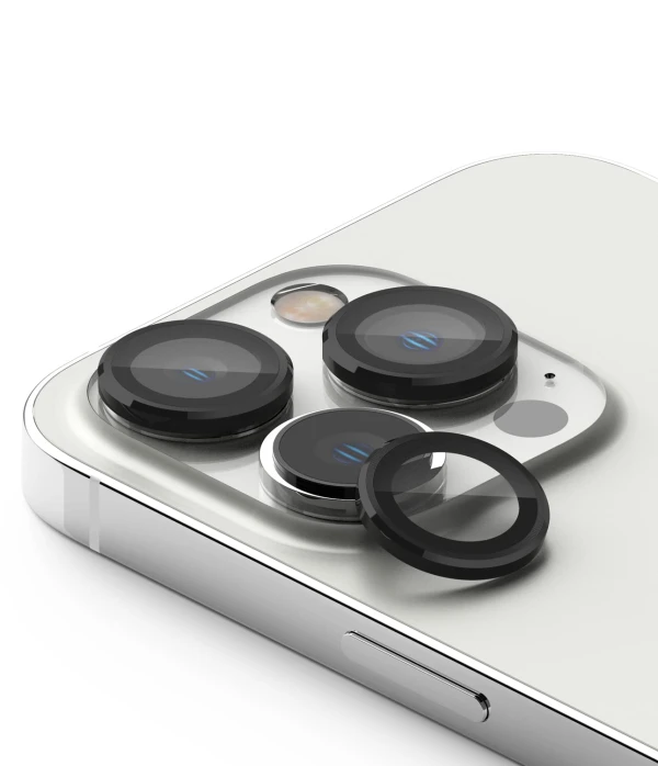 Folija za zastitu kamere ring za iphone 16 pro (6.3)/16 pro max (6.9) crna