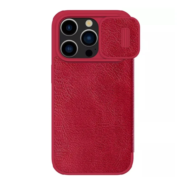 Futrola nillkin qin pro za iphone 15 pro max (6.7) crvena