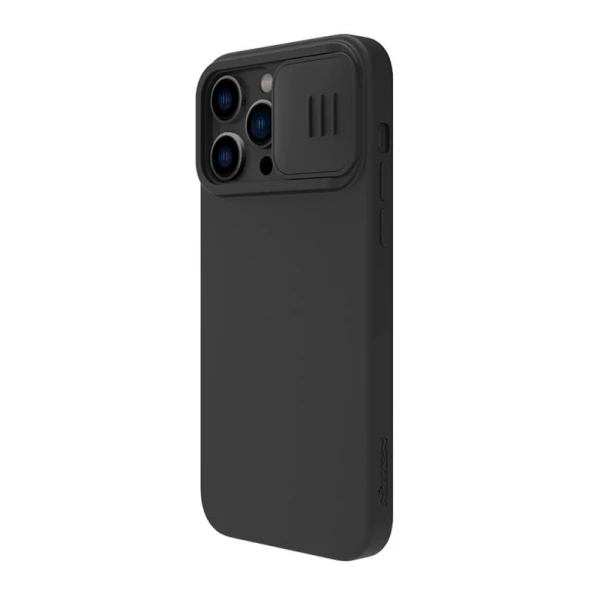 Futrola nillkin cam shield silky za iphone 14 pro max (6.7) crna