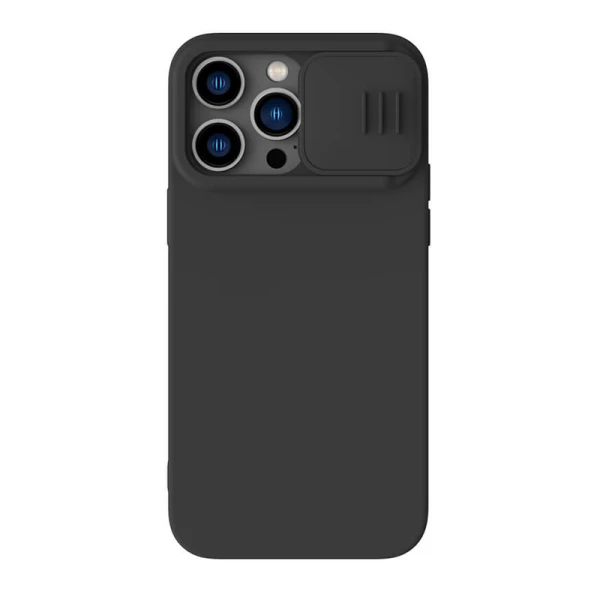 Futrola nillkin cam shield silky za iphone 14 pro max (6.7) crna