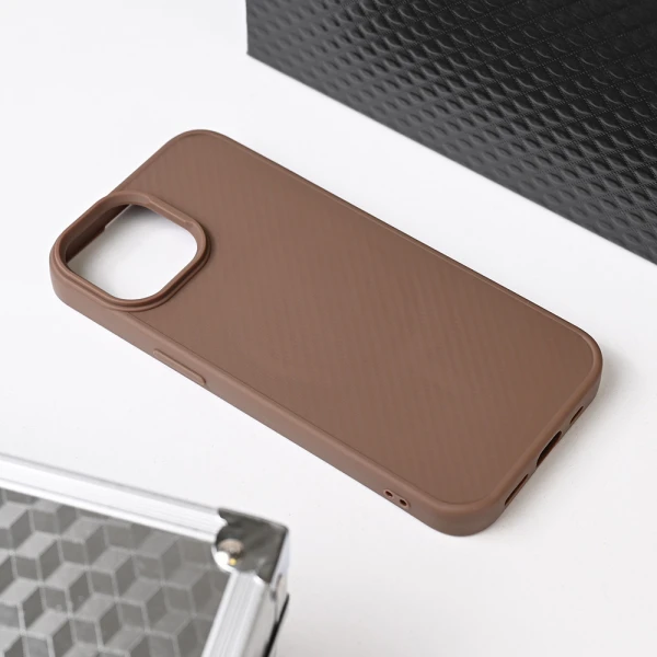 Torbica Magsafe Kevlar za iPhone 14 6.1 braon