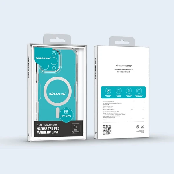 Futrola nillkin nature pro magnetic za iphone 16 pro (6.3) plava