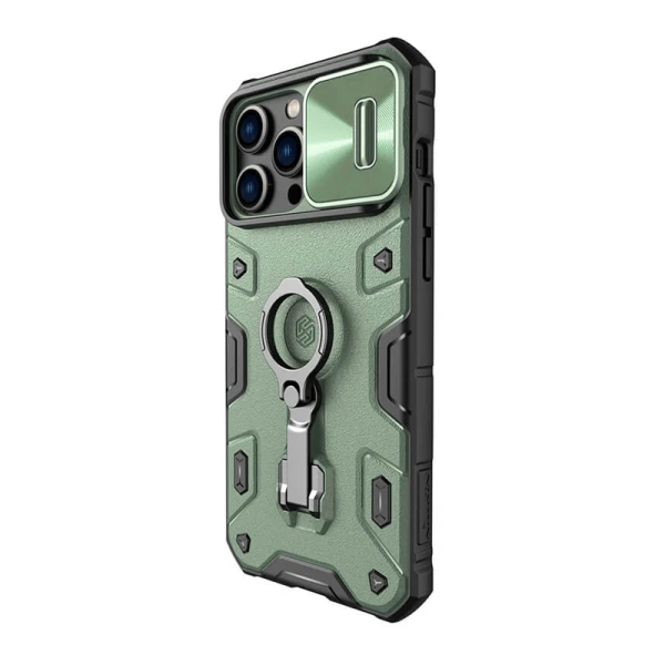 Futrola nillkin cam shield armor pro za iphone 14 pro max (6.7) zelena