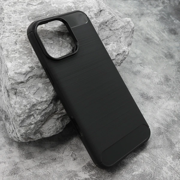 Futrola silikon brushed za iphone 16 pro max (6.9) crna