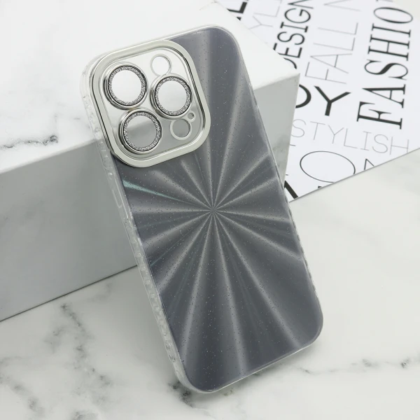 Futrola sparkling shine za iphone 15 pro (6.1) crna