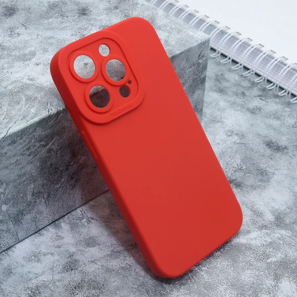 Futrola silikon pro camera za iphone 14 pro (6.1) crvena