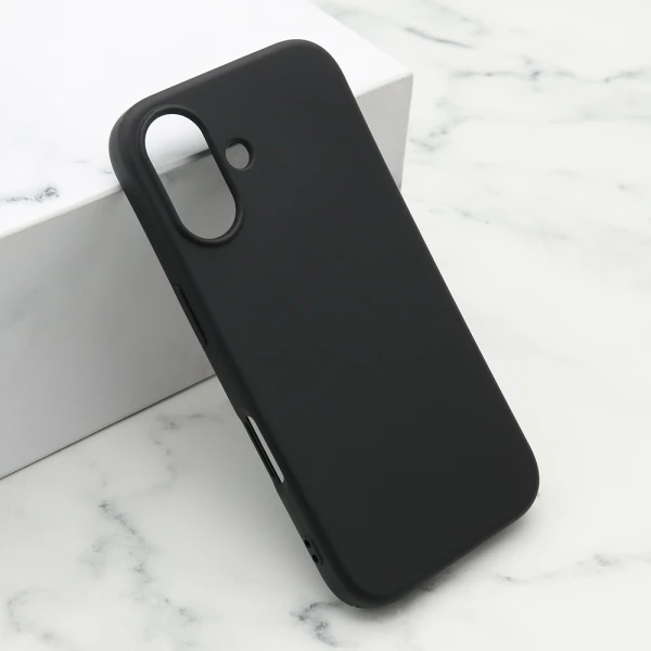 Futrola soft silicone za iphone 16 (6.1) crna