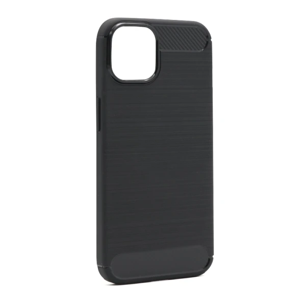 Futrola silikon brushed za iphone 13 (6.1) crna