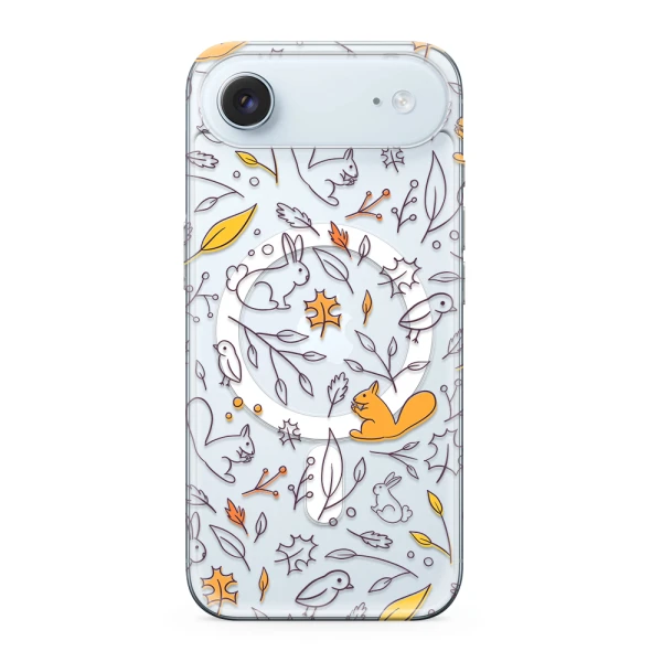 Futrola silikonska print magsafe za iphone air (6.6) autumn